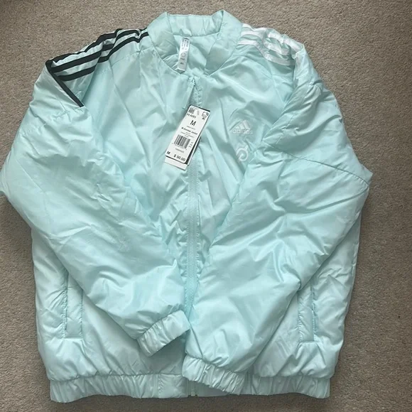 Peloton Jackets Coats Nwt Peloton Adidas Bomber Jacket Mid